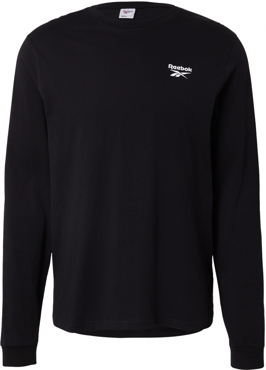 Reebok Funkčné tričko  čierna / biela