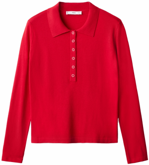 MANGO Sveter 'TITOS'  červená