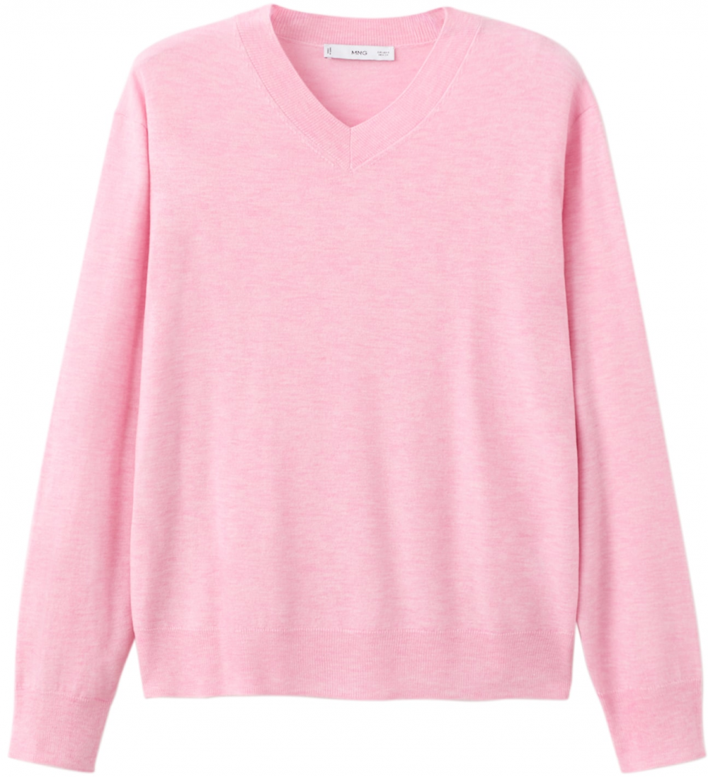 MANGO Sveter 'MILO'  ružová