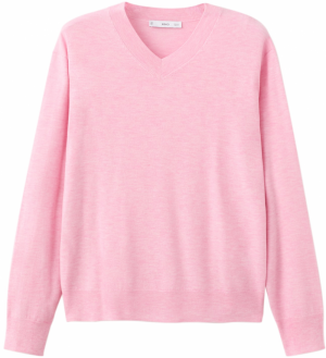 MANGO Sveter 'MILO'  ružová