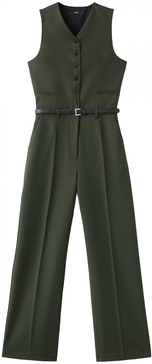 MANGO Overal 'Eune'  tmavozelená