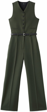 MANGO Overal 'Eune'  tmavozelená