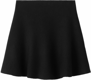 MANGO Sukňa  čierna