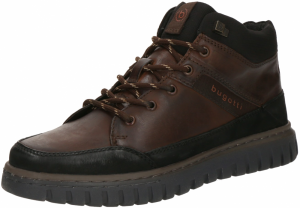 bugatti Šnurovacie čižmy  hnedá