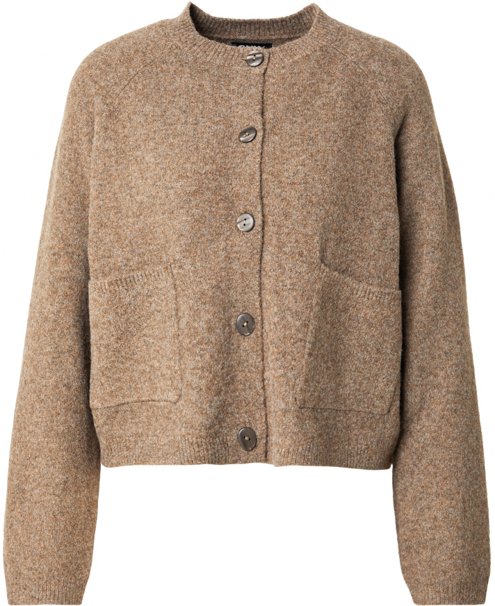 ONLY Kardigán 'ONLPIEMONTE'  hnedá melírovaná