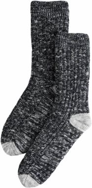 Next Ponožky  sivá / čierna