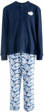 Cath Kidston Dlhé pyžamo 'Moomins'  námornícka modrá / pastelovo modrá / biela