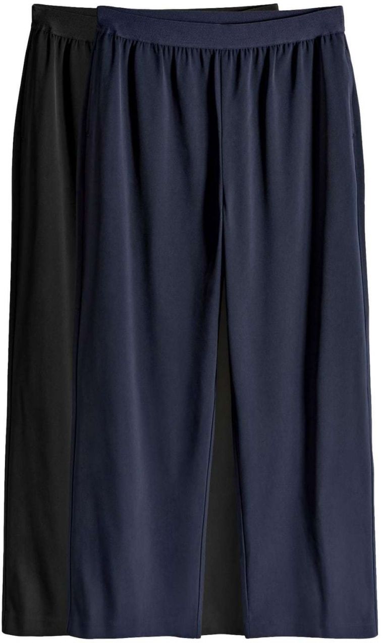 The Set Nohavice  námornícka modrá / čierna