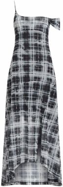 KARL LAGERFELD JEANS Šaty  čierna / biela