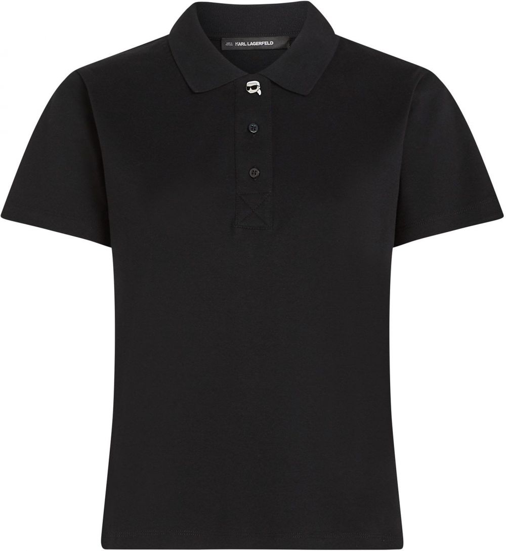 Karl Lagerfeld Tričko 'Ikon'  čierna