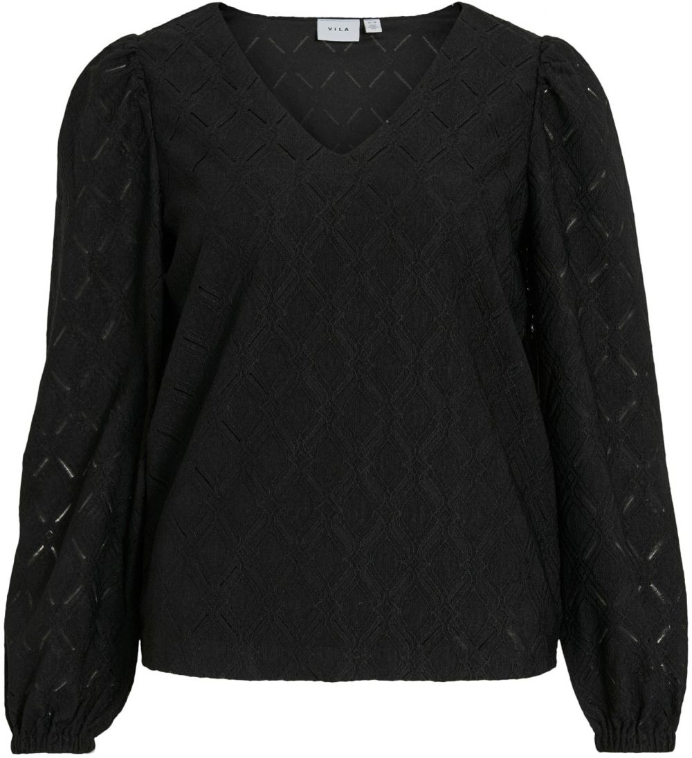 VILA Blúzka 'VIFERO'  čierna