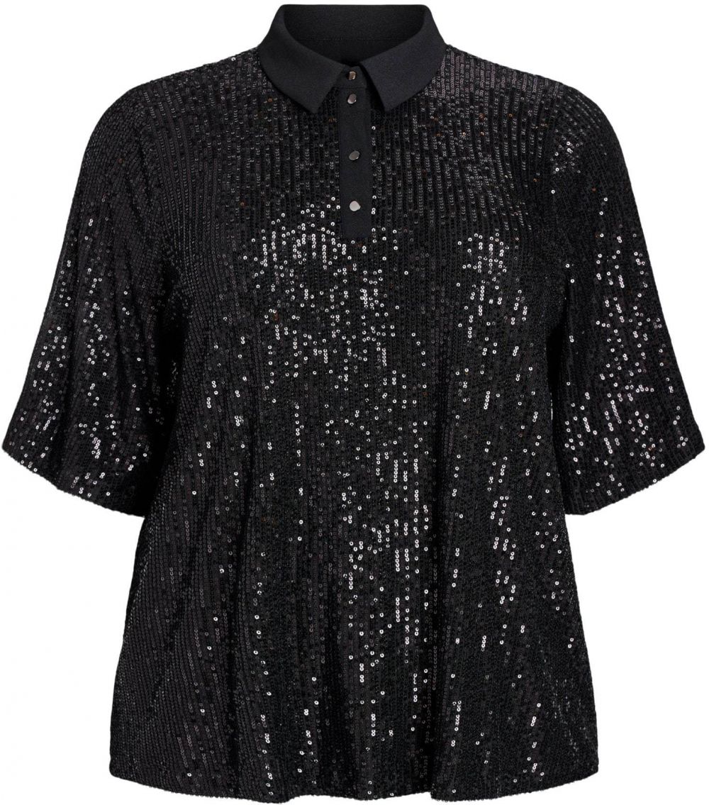 Zizzi Blúzka 'Mlina'  čierna