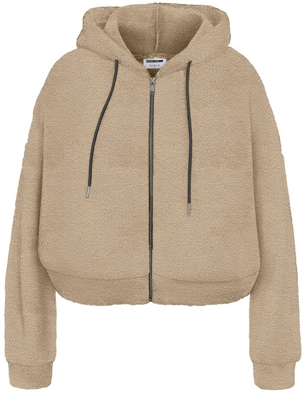 Noisy may Flisová bunda 'NMCUDDLE'  tmavošedá