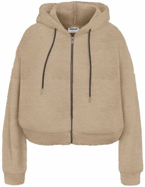 Noisy may Flisová bunda 'NMCUDDLE'  tmavošedá