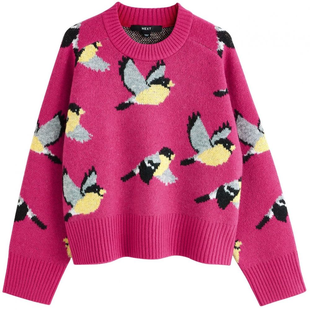 Next Sveter  žltá / sivá / ružová / čierna