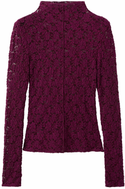 MANGO Tričko 'XSELENA'  bordová