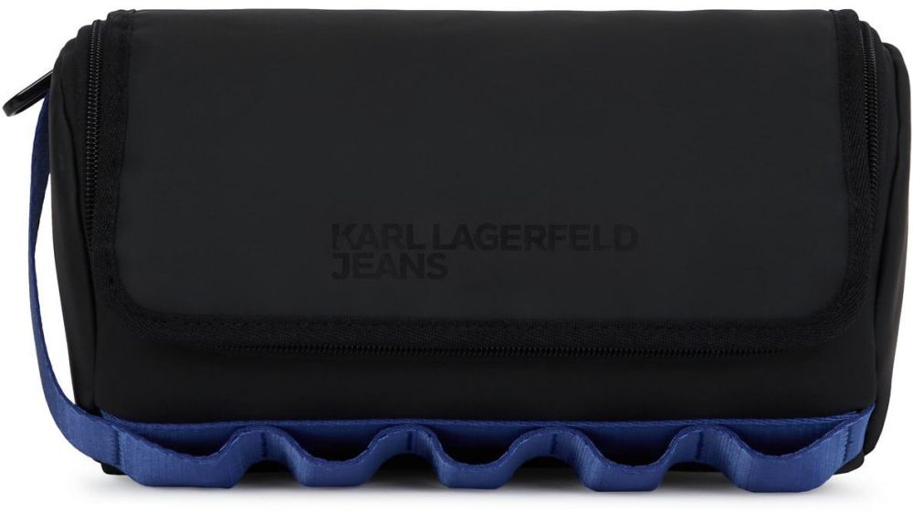 KARL LAGERFELD JEANS Toaletná taška  čierna