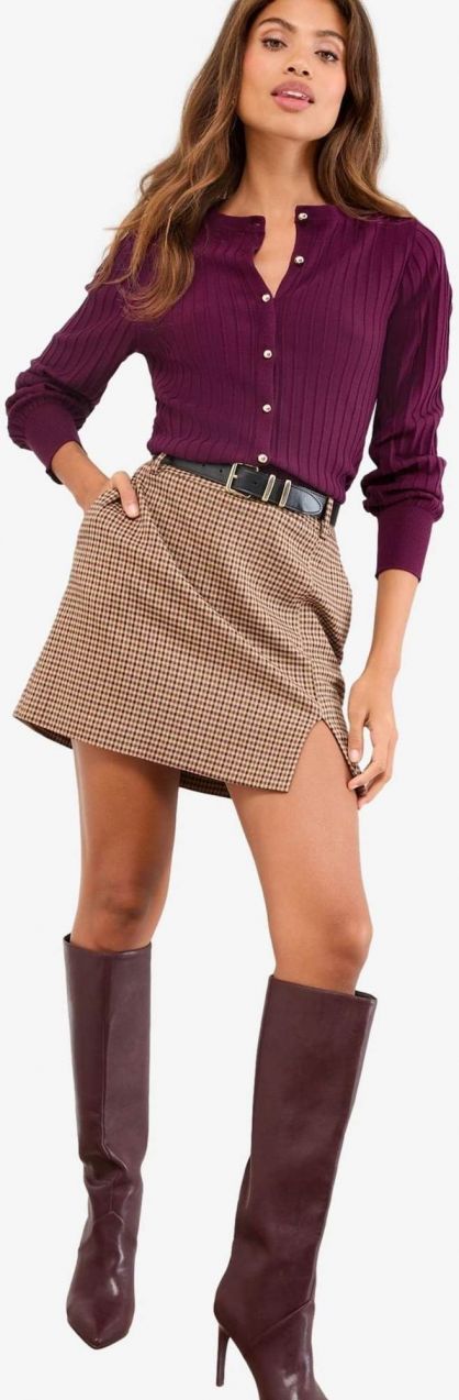 Lipsy Kardigán  burgundská