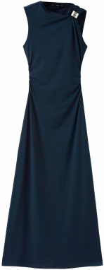 MANGO Večerné šaty 'XJEWELMI'  tmavomodrá