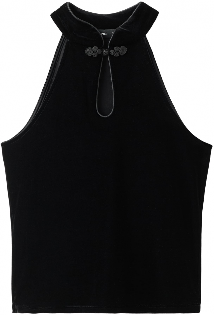 MANGO Top 'Xnara'  čierna