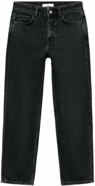 MANGO Džínsy 'DELIA'  čierna