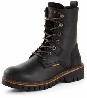 CAMEL ACTIVE Šnurovacie členkové čižmy 'ISA'  čierna