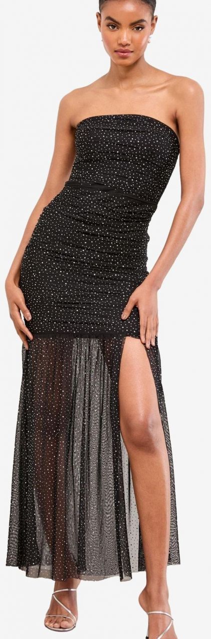 Lipsy Šaty  čierna