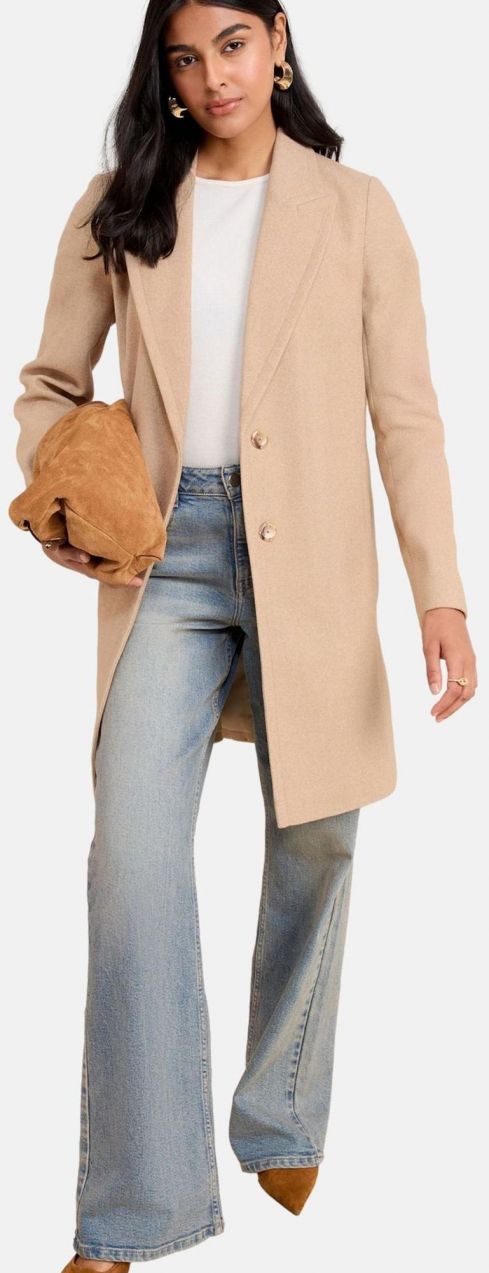 Friends Like These Prechodný kabát  béžová