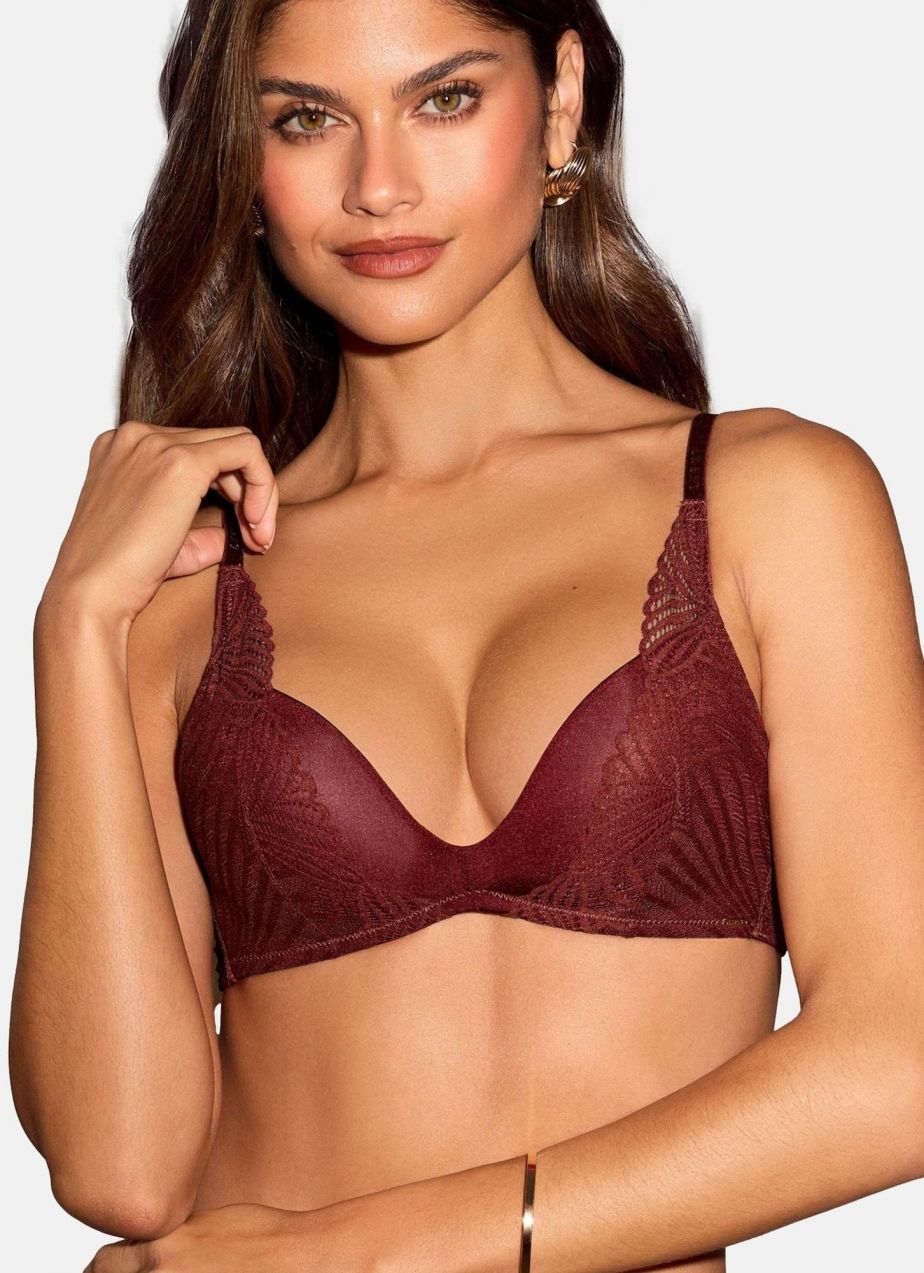 Lipsy Podprsenka  farba lesného ovocia