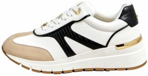 Lipsy Nízke tenisky  béžová / čierna / biela