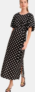 Friends Like These Šaty  čierna / biela