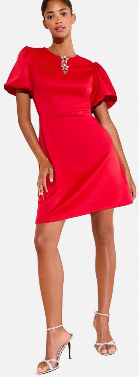 Friends Like These Šaty  červená