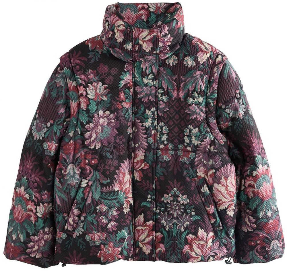 Next Prechodný kabát  zmiešané farby / burgundská