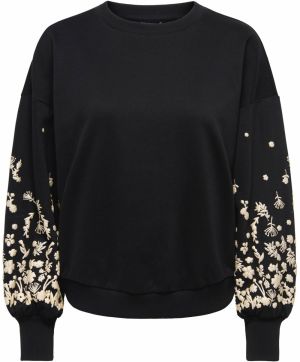 ONLY Mikina 'ONLBROOKE'  tmelová / čierna