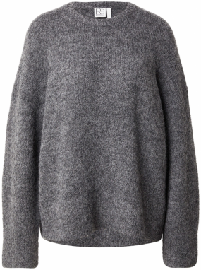 ROUGE EDIT Sveter 'ROUHaven'  tmavosivá