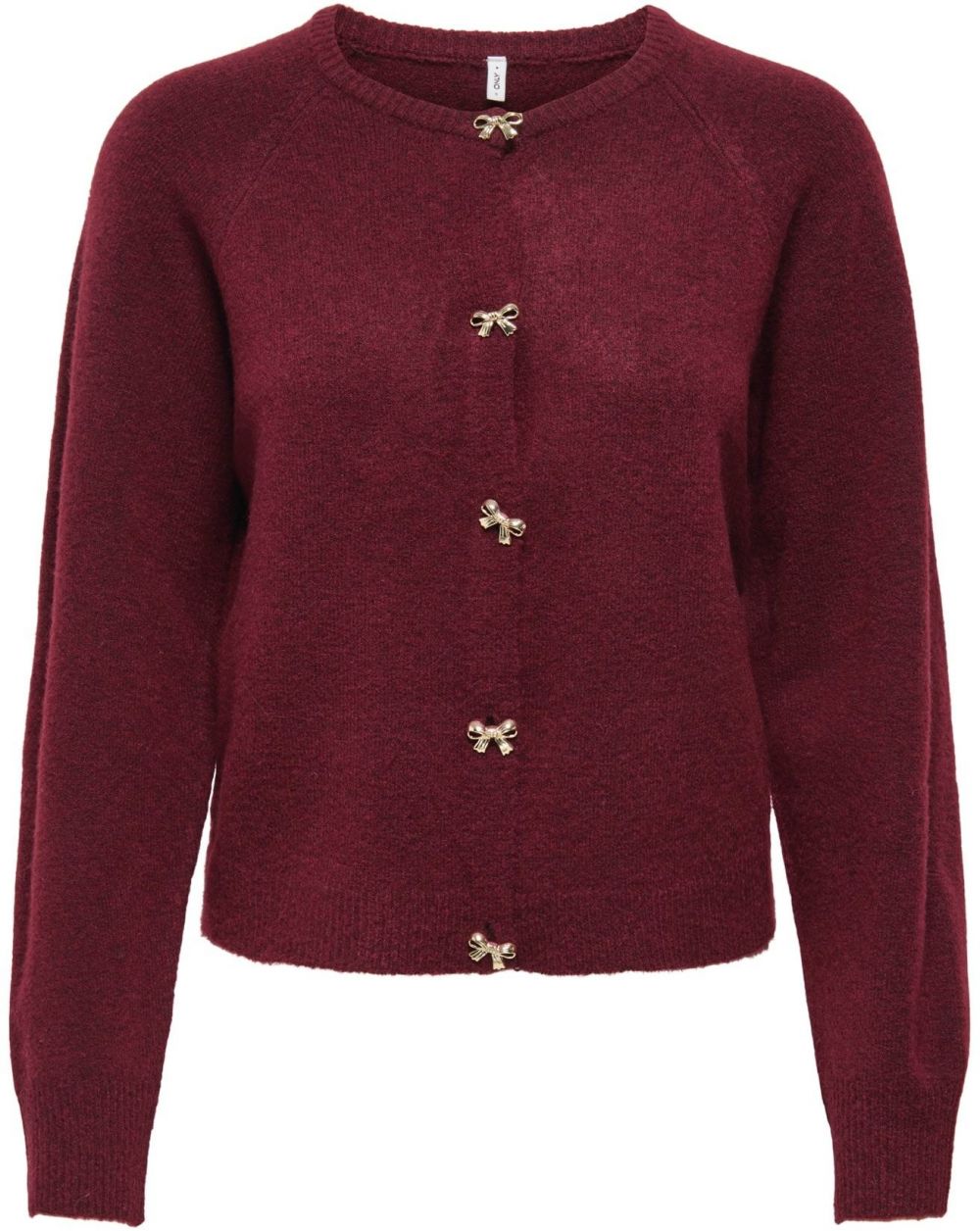 ONLY Kardigán 'ONLTORINO'  vínovo červená