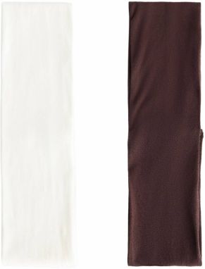 Bershka Bižutéria do vlasov  hnedá / biela