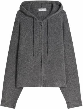 Bershka Kardigán  sivá