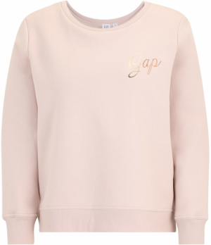 Gap Petite Mikina  zlatá / pastelovo ružová