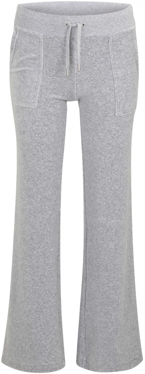 Juicy Couture Petite Nohavice 'LAYLA'  sivá melírovaná