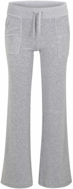 Juicy Couture Petite Nohavice 'LAYLA'  sivá melírovaná