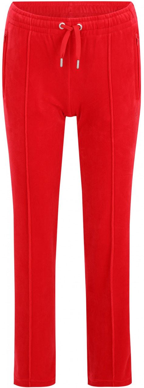 Juicy Couture Petite Nohavice 'TINA'  červená / strieborná
