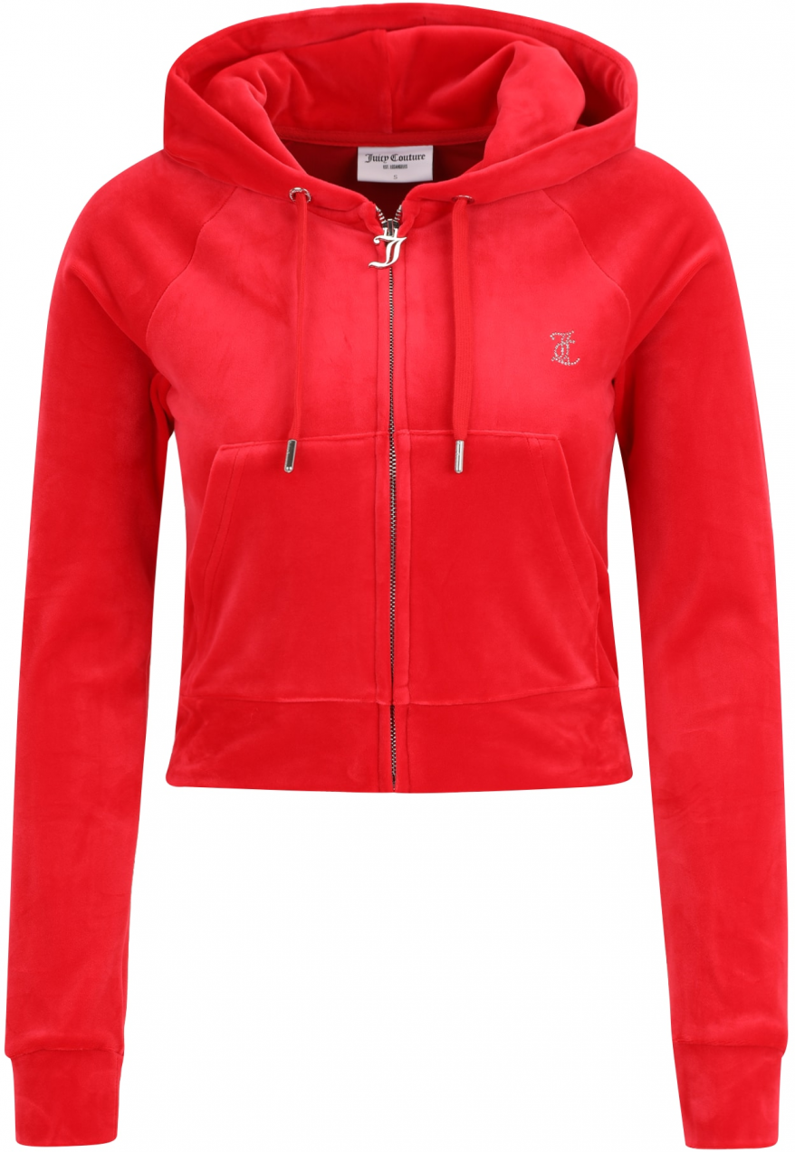 Juicy Couture Petite Tepláková bunda 'MADISON'  červená
