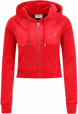 Juicy Couture Petite Tepláková bunda 'MADISON'  červená