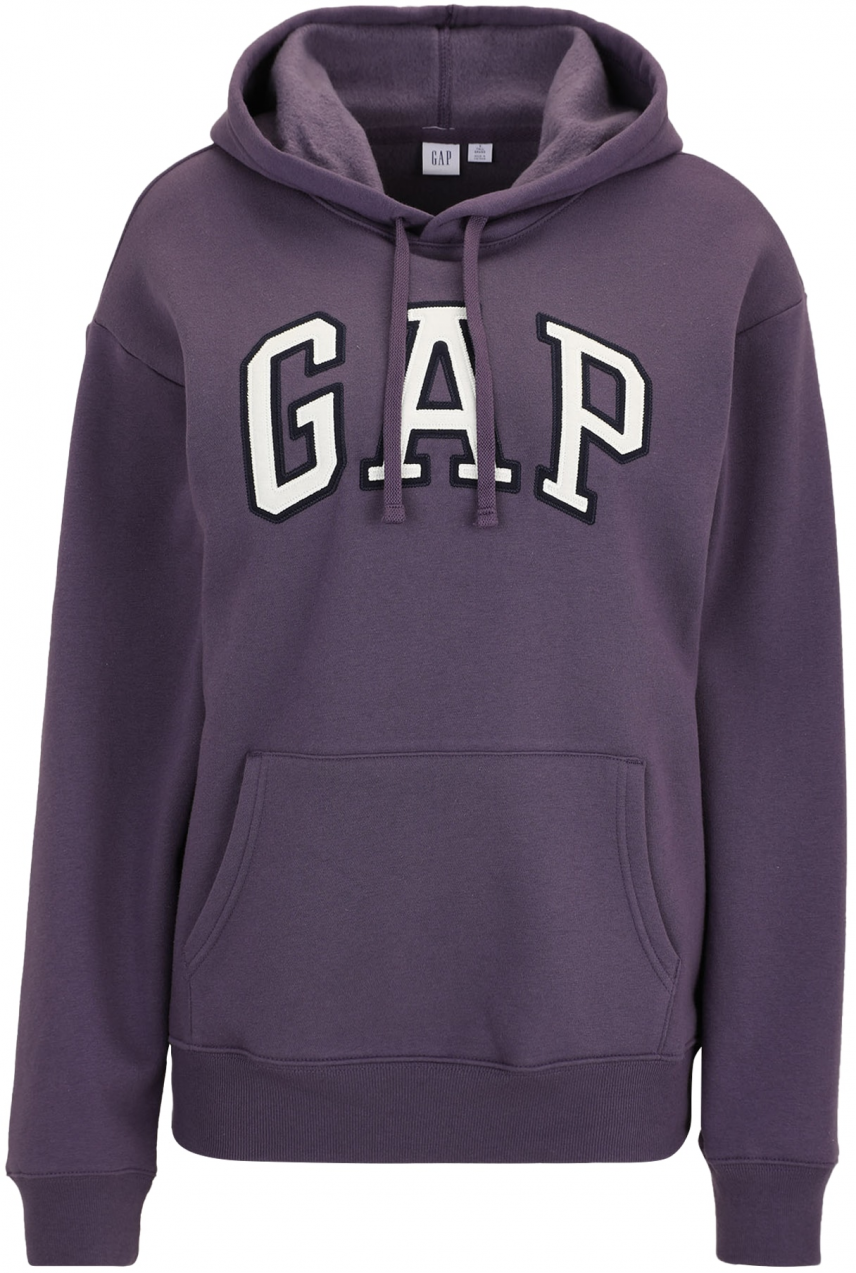 Gap Tall Mikina 'HERITAGE'  tmavomodrá / tmavofialová / biela
