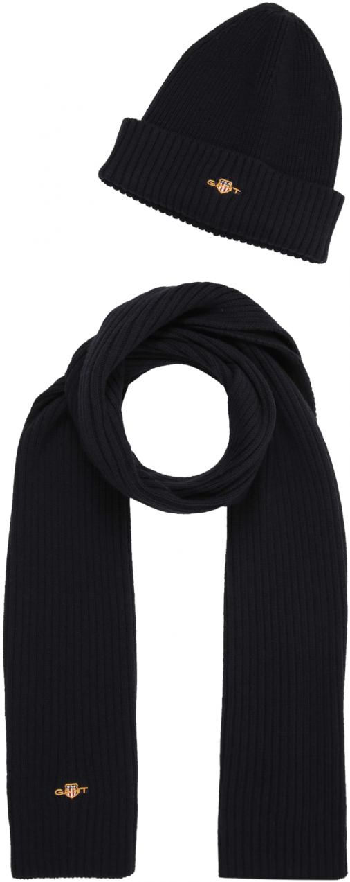 GANT Čiapky  tmavomodrá / zlatá