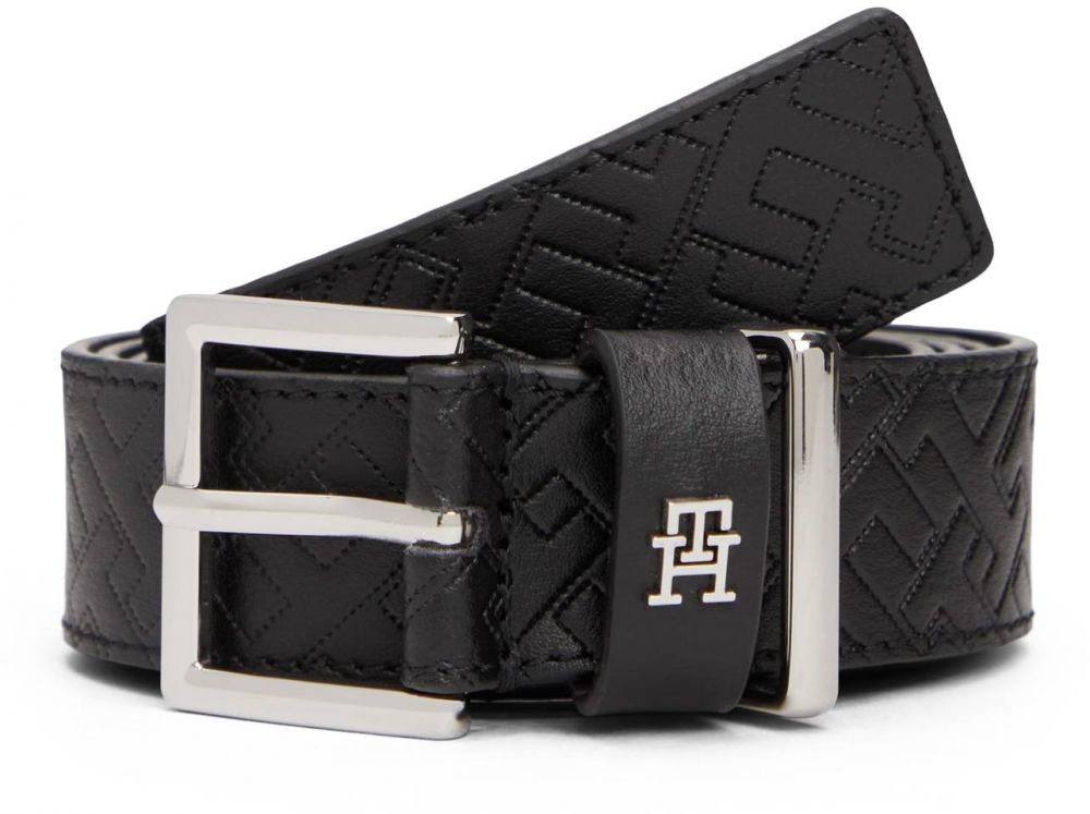 TOMMY HILFIGER Opasky 'SQUARE 3.0'  čierna