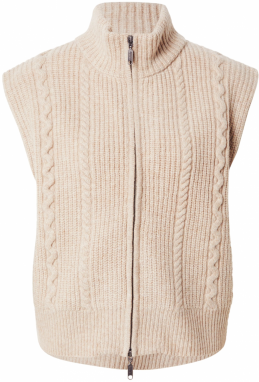 G-STAR Pletená vesta  béžová