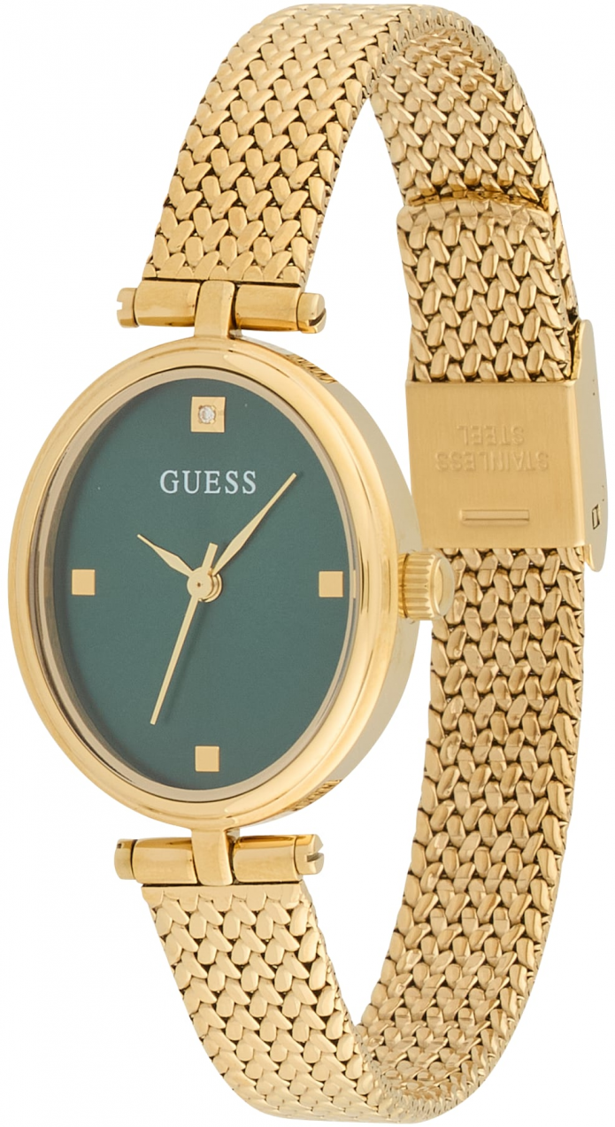 GUESS Analógové hodinky 'Ladies Dress'  zlatá