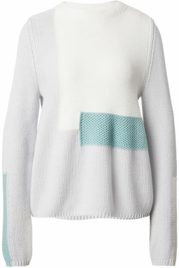 monari Sveter  mätová / biela / šedobiela